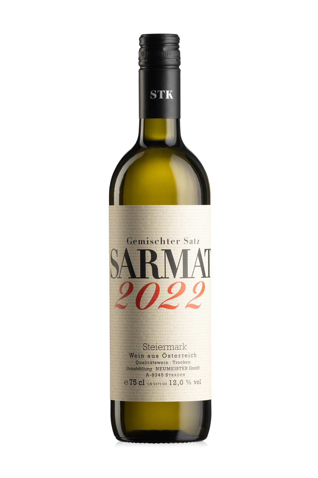 Gemischter Satz SARMAT BIO Steiermark | Weingut Neumeister