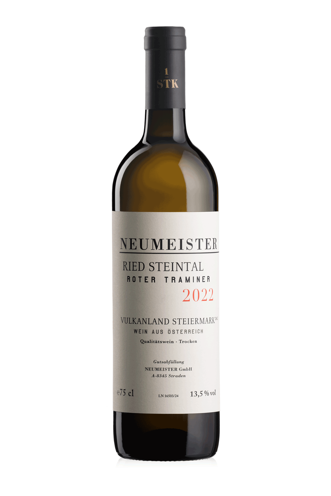Ried STEINTAL Roter Traminer 1STK BIO | Weingut Neumeister